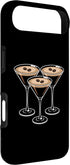 Cocktail Hour Studio Watercolor Cocktail Trio Minimal Bar Cart Aesthetic Case for iPhone Air