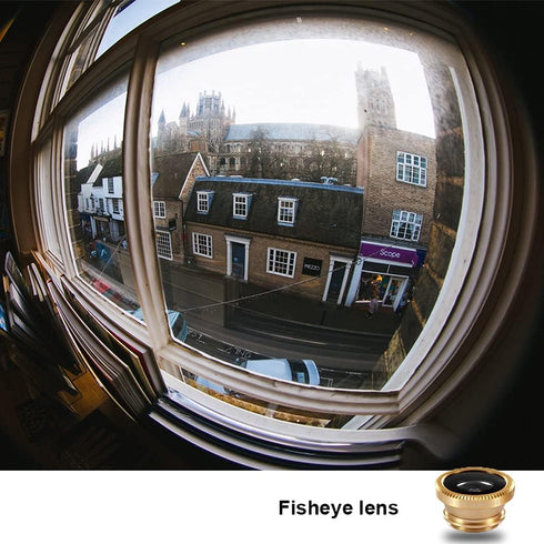 ANJIELO SMART 3 1 in Cell Phone Camera Lens Kit Wide Angle Macro Fisheye Lens Universal for Smart Phones iPhone Samsung