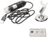 USB Digital Microscope 50X to 1600X - Magnification Endoscope Camera with 8 LEDs, Portable Handheld Microscope with