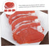 Set 4 of Realistic Resin Pork Slice Models for Display
