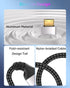 8K 8K@60Hz/4K@120Hz Mini HDMI to HDMI Adapter, Mini HDMI Male to HDMI Female Cable UHD HDR ARC HDCP, Compatible
