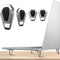 Laptop Stand Portable, Zinc Alloy Invisible Cooling Pad, Mini Laptop Riser, Ergonomic Legs for 12-20 Inches Laptop,