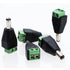 Male Power Adapter Connector 5.5mm x 2.1mm for CCTV Security Camera, LED Light Strip, 12V DC (100 PCS)