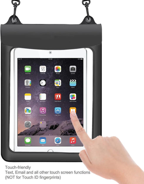 Tablet Waterproof Case Dry Bag Pouch for Samsung Galaxy Tab A9+ Plus, A9, S9, S9 FE, S9+, A7 Lite, iPad 10.9 10.2