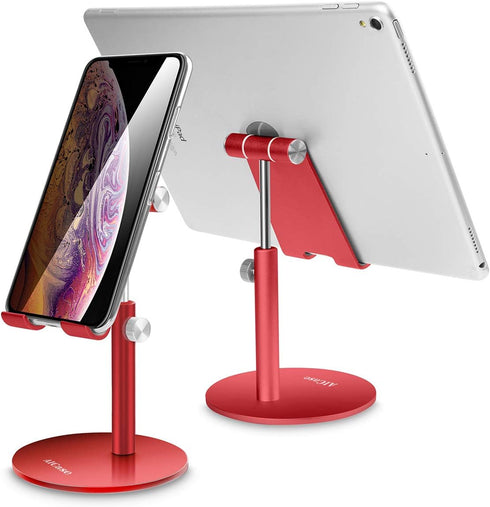 AICase Adjustable Tablet/Phone Stand, Telescopic Adjustable iPad Stand Holder,Universal Multi Angle Aluminum Stand