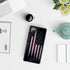 Tnarru Compatible with Samsung Galaxy S20 FE Case, American Flag Pattern Hard PC Back and Soft TPU Sides
