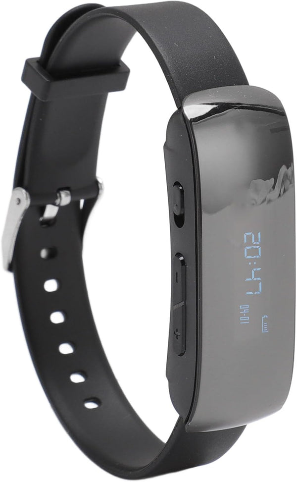 Digital Voice Recorder Watch, Bracelet Recording Device with 90mAh Battery, Wristband, MP3
