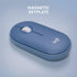 Logitech Pebble Wireless Mouse, Silent Slim Computer Mouse with Bluetooth or 2.4 GHz Receiver for