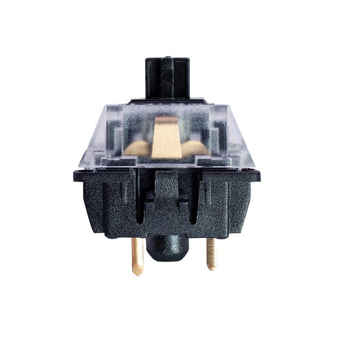 Gateron KS-8 Black Switches for Mechanical Keyboards, 3-pin Black-Shell Compatible with SMD RGB Light-Pack 20