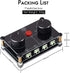 Little Bear MC104 Mini Audio Switcher, 4-Way 3.5mm AUX Stereo Selector, Switch Box Splitter for