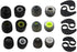 Zotech Accessory Pack for JayBird BlueBuds X, X2 & X3 - 3 Memory Foam, 3 Silicone EarFINS & 3 Rubber Earbuds