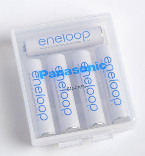 Panasonic BQ-CASE6SA Battery Storage Cases - 4AA or 5AAA Capacity, 6 Pack