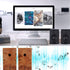 Heavy Bass Computer Speakers - HiFi Sound Subwoofer with Non-Slip Mat for TV, Computer, Tablet, Phone