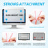 SAVITA 12pcs 2pcs Privacy Screen Adhesive Strips and Plastic Slide Mount Tabs for Computer Monitors with Microfiber