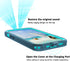 Phone Case Compatible with iPhone 15 Plus - Magnetic Waterproof DropProof DirtProof Heavy Duty Full Body Protection