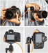 TONHOKJ Camera Cable Clamp Quick Release Plate, Aluminum DSLR Tethered Shooting Cable Lock Clip, HDMI USB Data Port