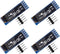 AITRIP 4pcs I2C OLED Display Module 0.91 Inch I2C SSD1306 OLED Display Module