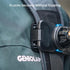 Rugvis Backpack 360 17/16/15 Magnetic Phone Clip Mount for Strap, Rotating Hands-Free Phone Holder Compatible