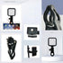 ThtRht 2 Pack 1/4 Monitor Camera Mount Clamp Clip Screen LCD Display Top Fill Light Flash Holder Webcam Stand
