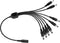 ZOSI DC 1 Female to 8 Male Output Power Splitter Cable Y