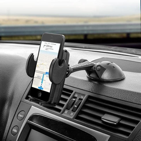 ARKON Mounts Windshield or Dash Car Mega Grip Phone Holder, Universal Fit, Adjustable Angle