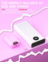 Gidues M2 20000mAh 35W Pack Portable Charger, Power Bank, PD Ultra Fast USB-C Built-in Cable, Compact Cute Mini
