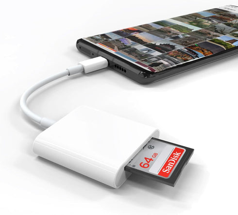 USB C to SD/Micro SD Card Reader, Type C SD Card Adapter,USB C to Micro SD/SD Card Adapter,2in1Memory Card Reader,Suitable for iPhone 15/Plus/Pro/Pro Max,MacBook Air Pro,iPad Pro/Mini/Air,Samsung etc by Critin