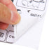 Hilitand Universal Desktop Computer Keyboard Sticker for 84 to 108 Key Keyboard, JP-603 PVC Frosted DIY Mechanical