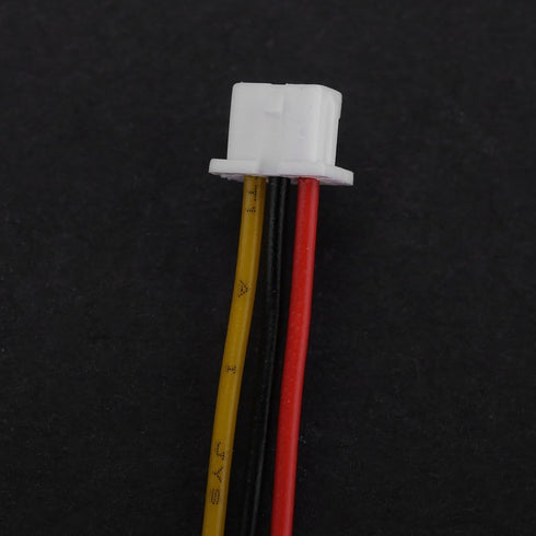 JST Angle Connectors, 1.25MM 2-Pin / 3-Pin Male Female Connector Plug with Wires, Pack of 20 (3 Pin)