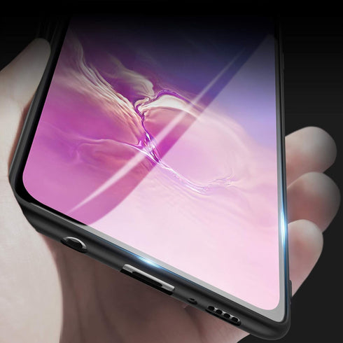X-level Slim Fit Soft TPU Case for Samsung Galaxy S10e, Ultra-Thin Matte Finish Cover for Women (Black, 2019)