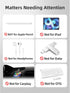 USB-C Adapter (Female) to USB Type C (Male) for iOS Lightning Cable - Charging Adapter for iPhone 15 Series, Galaxy