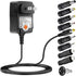 Powseed Universal AC Adapter, 3V to 12V, 12W AC/DC Power Adapter for Household Electronics, Routers, Speakers