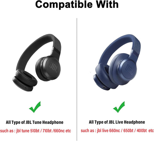 XANAD Hard Case Compatible with JBL Live or Tune Headphones,Fit for JBL Live 770NC/660NC/650BT/460NC/670NC or JBL Tune 510BT / 770NC/710BT/720BT/760NC/700BT/520BT Bluetooth Wireless Headphone