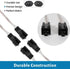 Car Door Speaker Wire Harness Adapter Connector Compatible with 1997-2003 Jeep TJ Cherokee Wrangler, 1998-2007 Dodge Ram