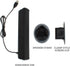 GOgroove SonaVERSE USB Speakers for Laptop Computer - USB Powered Mini Sound Bar with Clip-On Portable External Speaker