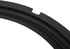 Universal Foam Surrounds Circle for Bass Speaker, Loudspeaker Perforated Rubber Edge Subwoofer Spare Parts (Black)