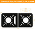 VESA Mount Adapter Extender Bracket, CaSZLUTION Universal VESA Conversion Plate for Intel NUC Monitor
