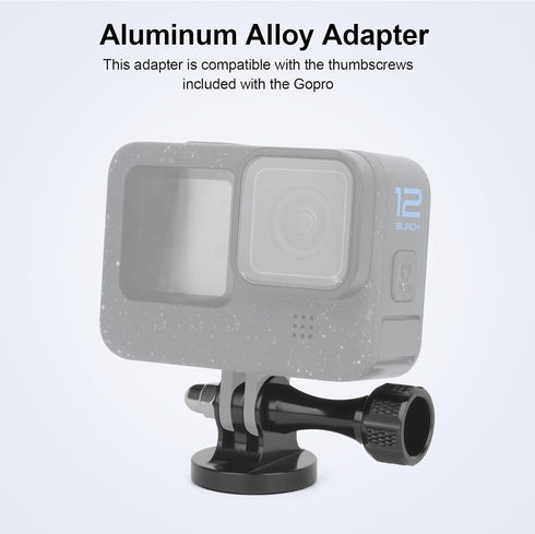 Mechrig 13/12/11/10/9,2 Pack 1/4"-20 Aluminum Tripod Mount Adapter for Gopro Hero Compatible with Standard Threaded