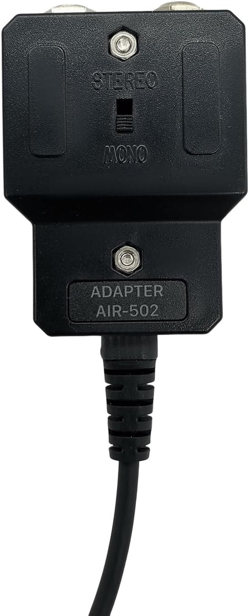 General Aviation Headset Adapter to Helicopter,Stereo Mono Switch,Adapt GA Headphone to Helicopter,7.0mm Civilian Wired U174U Plug(Military Wiring)