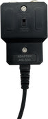 General Aviation Headset Adapter to Helicopter,Stereo Mono Switch,Adapt GA Headphone to Helicopter,7.0mm Civilian Wired U174U Plug(Military Wiring)