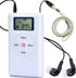 ZHIWHIS Mini Portable FM Radio, Stereo LCD Digital Display Tuning Pocket Walkmen with Earphone, AAA Battery Operated