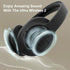 Soul Ultra Wireless 2 - Black Wireless Over Ear Bluetooth Headphones, 65 hrs Playtime, Low Latency, Deep Bass, Foldable