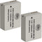 BM Premium 2 Pack NB-10L Battery for Canon PowerShot G1 X, G3-X, G15, G16, SX40 HS, SX50 HS, SX60 HS Digital Camera