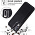 NKECXKJ Wallet Case for Samsung Galaxy A50/A30s/A50s - PU Leather Phone Case with Screen Protector, Card Holder, Black