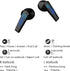 Yi-shaney Wireless Earbuds, Bluetooth 5.2 Gaming Earphones with Touch Control, Noise Cancelling Waterproof Headset, 18H