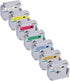 M Tape Work for PT-65 PT-70 PT-70BM, Replace with Brother P Touch M Tape 12mm Colors for Label Maker