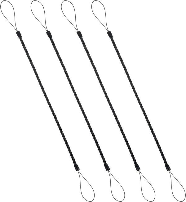 Mabor 4Pcs Pen Leash, Stylus Pen Tether, Plastic Elastic Tether Lanyard for Touch
