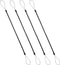Mabor 4Pcs Pen Leash, Stylus Pen Tether, Plastic Elastic Tether Lanyard for Touch