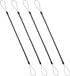 Mabor 4Pcs Pen Leash, Stylus Pen Tether, Plastic Elastic Tether Lanyard for Touch