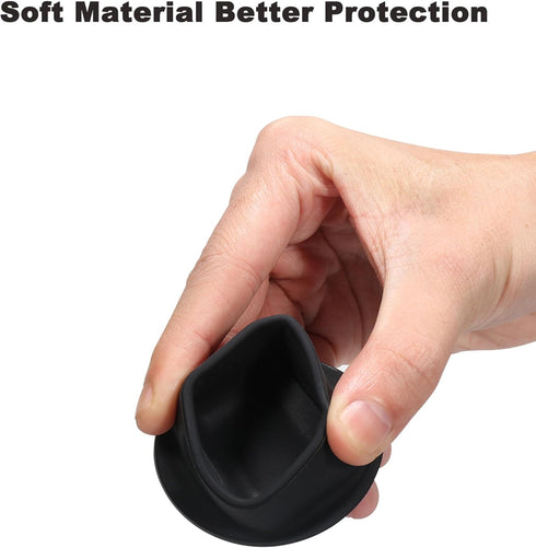FiTSTILL Lightweight Black Silicone Non-Slip Desktop Mount for DJI Osmo Pocket 3, Compact with Charging Opening